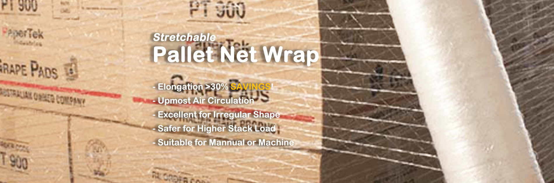 bale net wrap backgroud